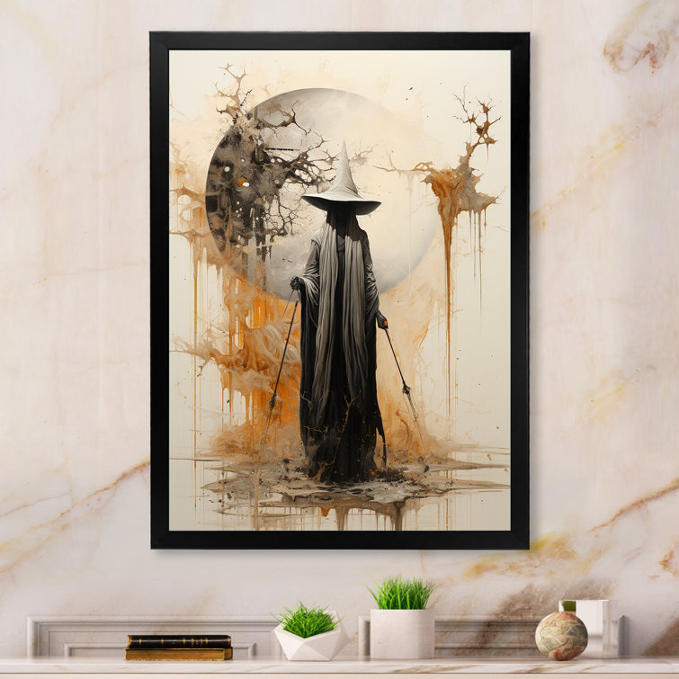 Winston Porter " Minimalism Witches IV " on Canvas | Wayfair